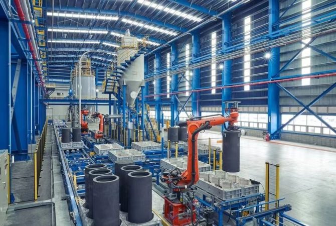 100K TPA Anode Material Plant in China