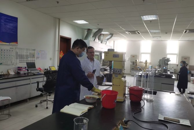 Pilot Test Facility for mineral