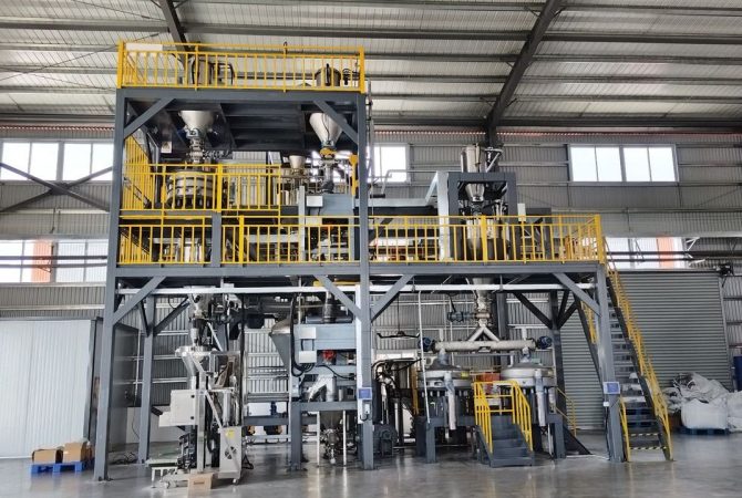 Spherical graphite grinding & shaping