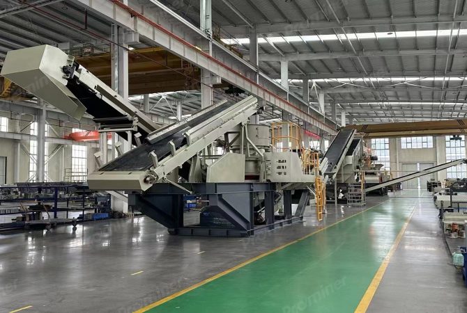 Skid Mounted Portable Crusher